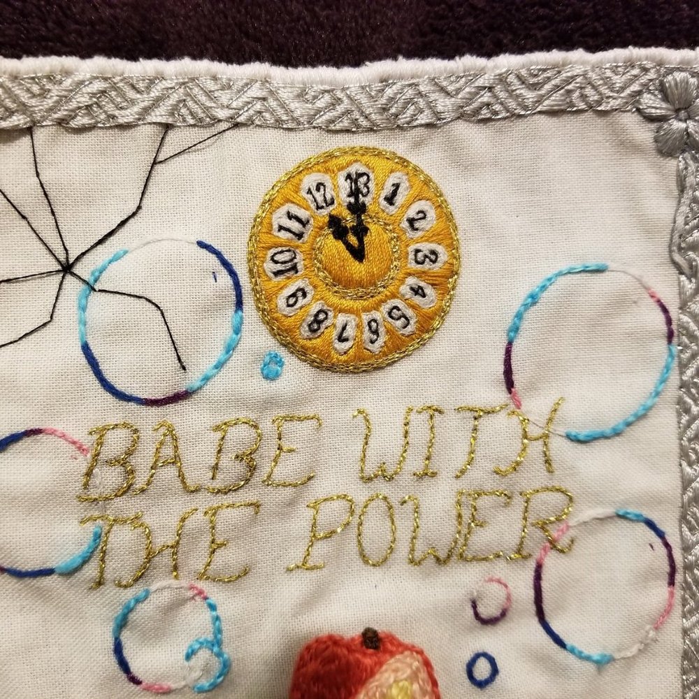 Labyrinth Emroidered Patch - Picture 2 of 5